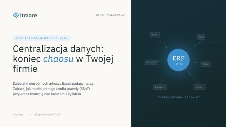 Centralizacja danych w firmie: Jak wyeliminować chaos i zwiększyć marżę w 2026 roku?