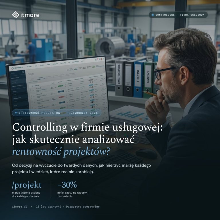 Controlling w firmie usługowej: Jak skutecznie analizować rentowność projektów?